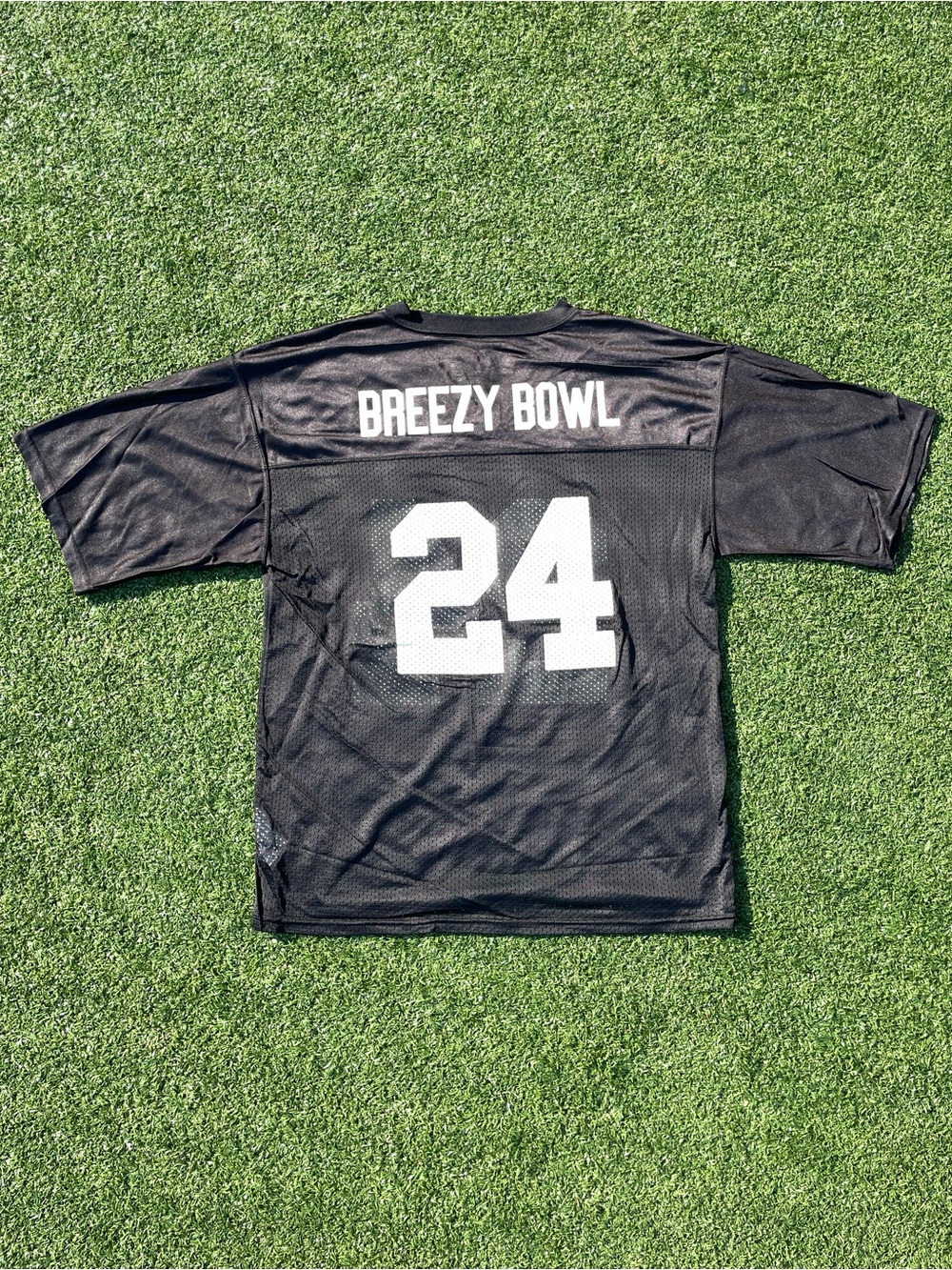Official Chris Brown Team Breezy, Breezy Bowl 2024 Mesh Jersey